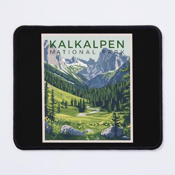 Item preview, Kalkalpen National Park in Upper Austria, Vintage Art Travel Landscape designed and sold by MaateoDesign.