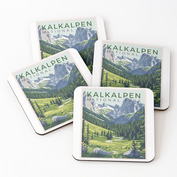 Item preview, Kalkalpen National Park in Upper Austria, Vintage Art Travel Landscape designed and sold by MaateoDesign.