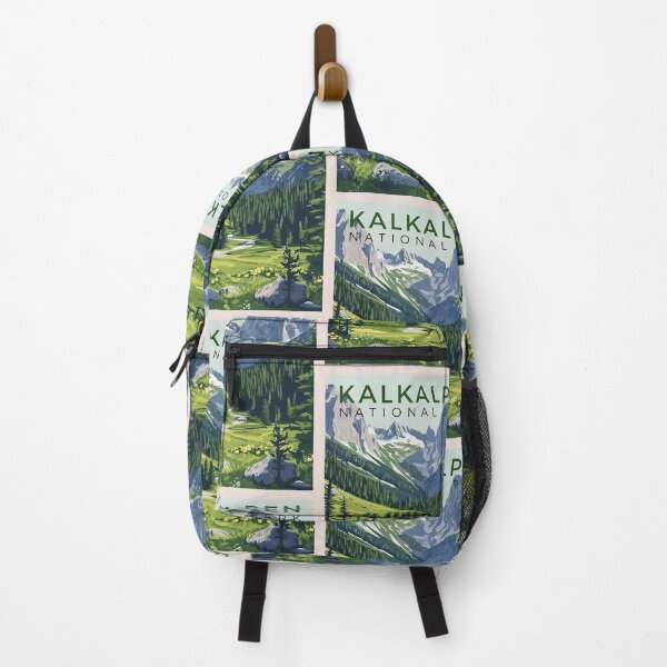 Item preview, Kalkalpen National Park in Upper Austria, Vintage Art Travel Landscape designed and sold by MaateoDesign.