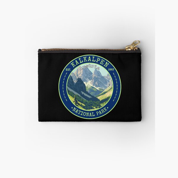 Item preview, Kalkalpen National Park in Upper Austria, Retro Travel Art Circle Emblem designed and sold by MaateoDesign.