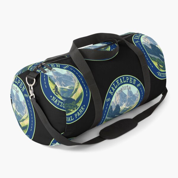 Item preview, Kalkalpen National Park in Upper Austria, Retro Travel Art Circle Emblem designed and sold by MaateoDesign.