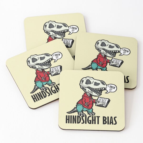 Item preview, Hindsight Bias Dinosaur T-Rex designed and sold by TKsuited.