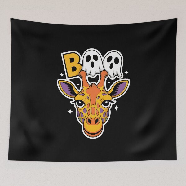 Item preview, Giraffe Boo Halloween - Funny Spooky Animal  designed and sold by GRABAPSHOP.