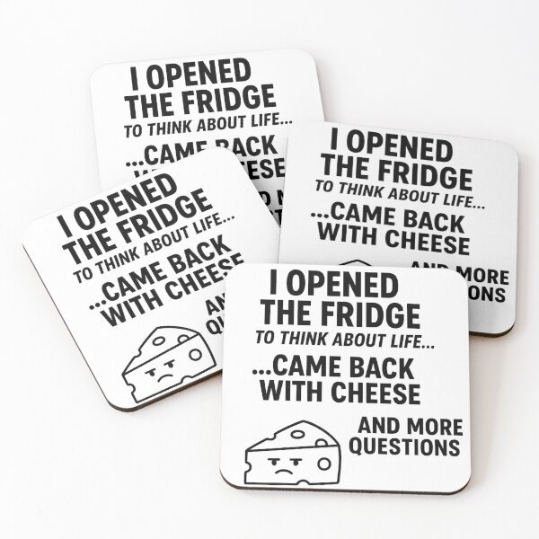 Item preview, Funny Fridge Life Questions designed and sold by Poetic Patterns Studio.