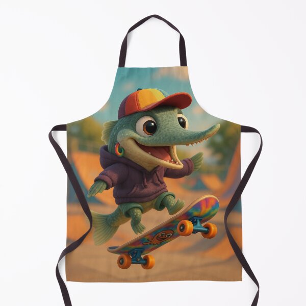 Item preview, Skater Alligator Gar Fish designed and sold by Sillytoe.