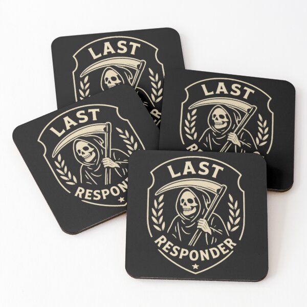 Item preview, Last Responder Badge Grim Reaper  designed and sold by AnotherFemaleHuman.