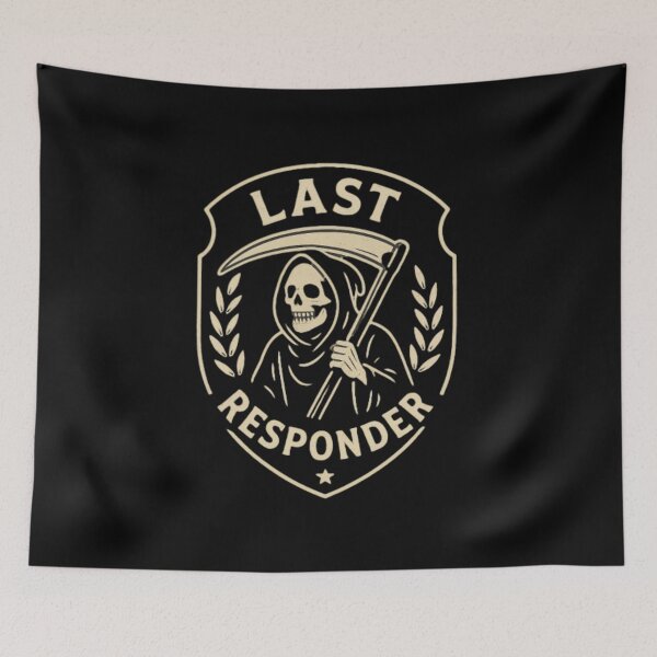 Item preview, Last Responder Badge Grim Reaper  designed and sold by AnotherFemaleHuman.