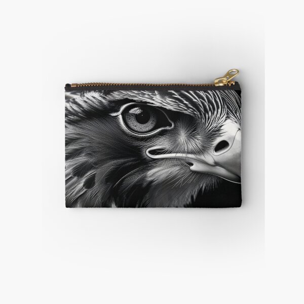 Item preview, Black and White Eagle Portrait Close Up designed and sold by sneidere9dace.