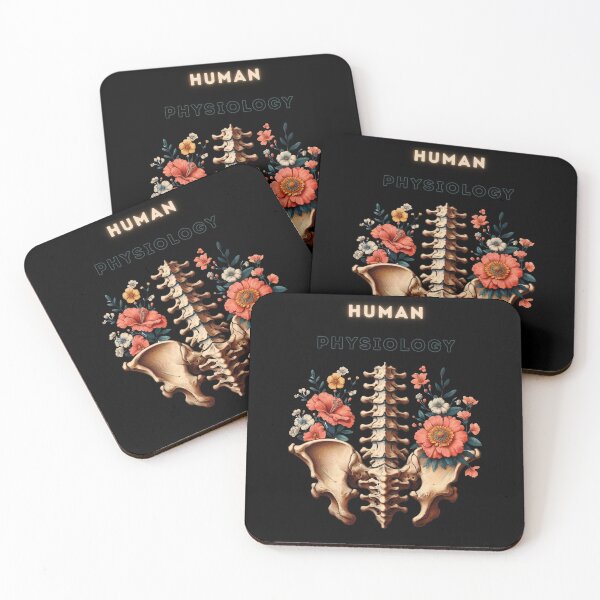 Item preview, Human Physiology – Spine and Pelvis Botanical Design designed and sold by WonderMix.