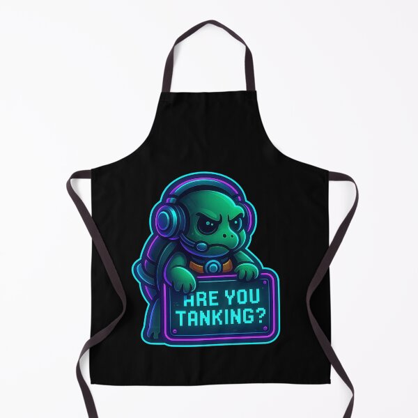 Item preview, Neon Gamer Turtle - Are You Tanking? designed and sold by Derpy Lab .