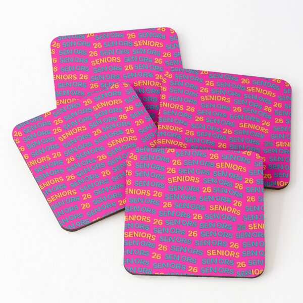 Item preview, Seniors 26 Allover Print – Hot Pink Background designed and sold by MICHELLE62608.