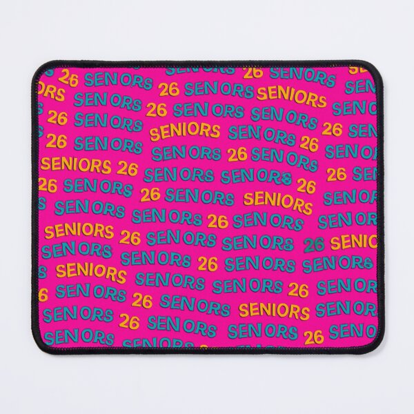 Item preview, Seniors 26 Allover Print – Hot Pink Background designed and sold by MICHELLE62608.