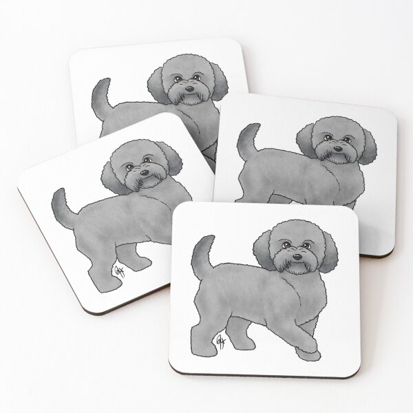 Item preview, Dog - Havapoo - Blue designed and sold by Jennifer Stolzer.