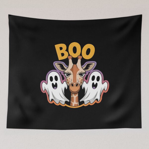 Item preview, Giraffe Boo Halloween - Funny Spooky Animal  designed and sold by GRABAPSHOP.