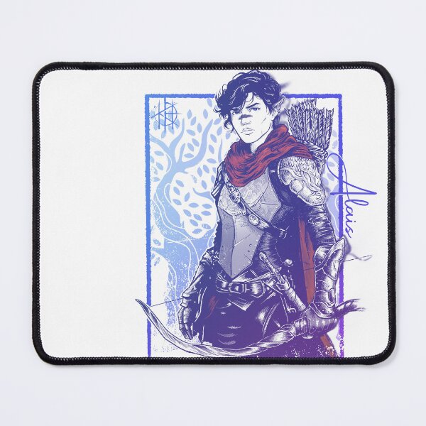 Item preview, Alais - Dungeons and Dragons - Fantasy art - Elven ranger archer hunter warrior designed and sold by zachholmbergart.