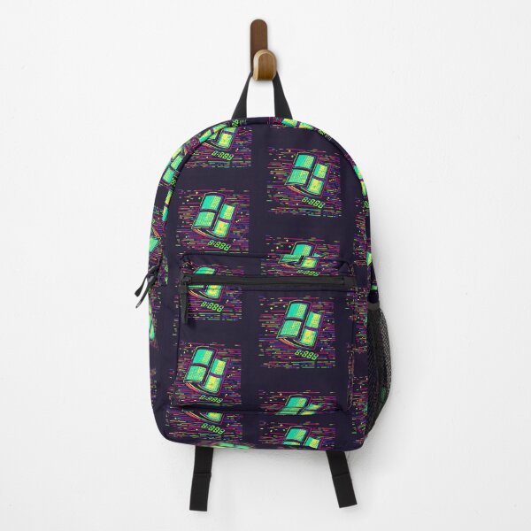 Item preview, Pixel Art Window Neon Glitch Futuristic designed and sold by mariaben33.