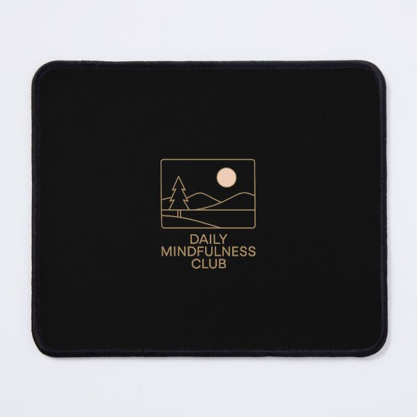 Item preview, Daily Mindfulness Club with Elegant Line Drawing of Nature designed and sold by ArtbyShamash.