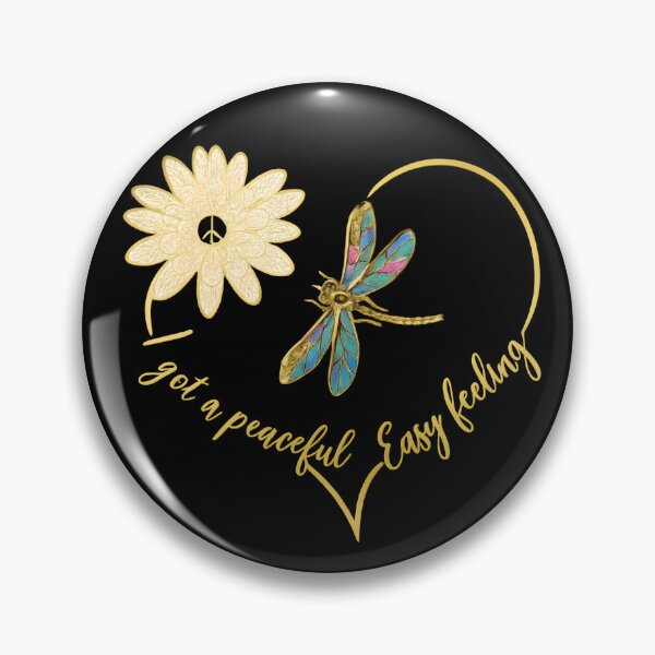Artikelvorschau, Herzform Ich habe ein friedliches, entspanntes Gefühl Libelle entworfen und verkauft von shoppingtshirts.