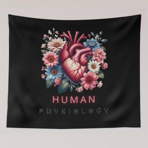Item preview, Human Physiology – Heart and Botanical Anatomy Design designed and sold by WonderMix.