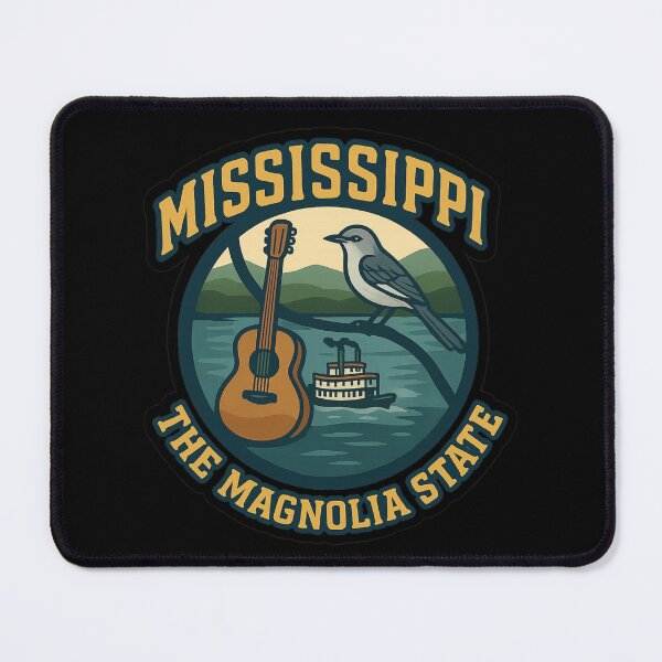 Item preview, Mississippi - The Magnolia State designed and sold by GnuArt.