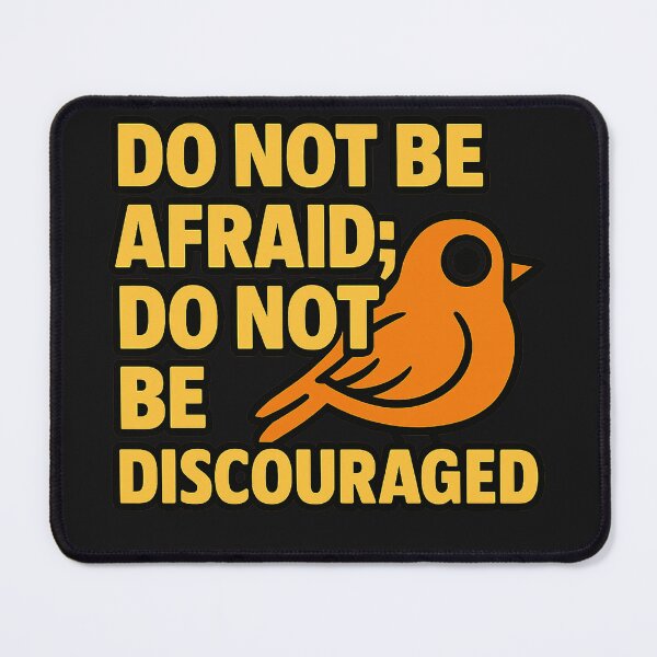 Item preview, Fearless Flight: Courage in Every Feather designed and sold by TheWORDZ.