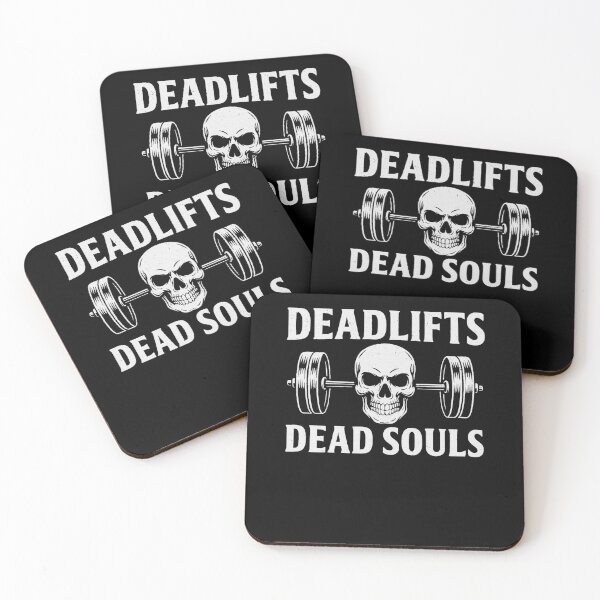 Item preview, Deadlifts & Dead Souls – Halloween Gym Power designed and sold by Gravly.