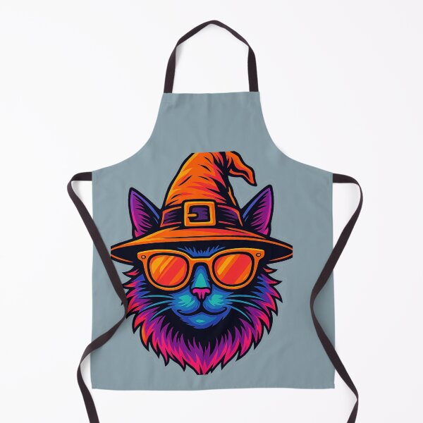 Item preview, Witchy Pop Cat. Chat pop ensorcelé designed and sold by Drawingshirts.
