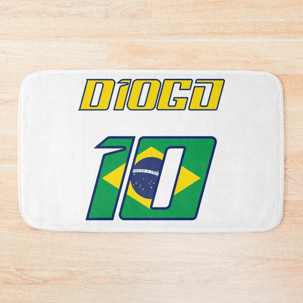 Item preview, Diogo Moreira #10 MotoGP | Brazilian Flag Number White designed and sold by Fan Art Station .