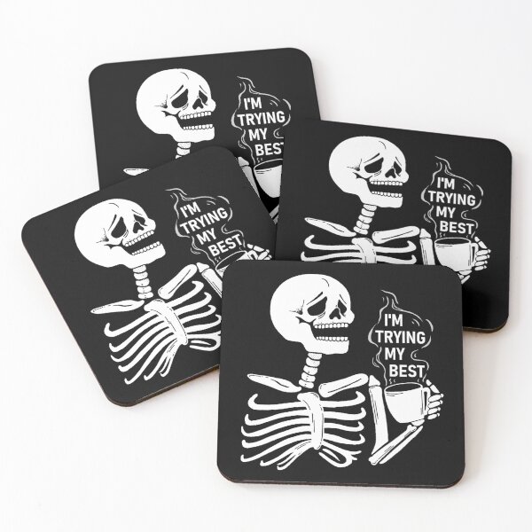 Item preview, Tired Skeleton designed and sold by MOSSY-MOON.