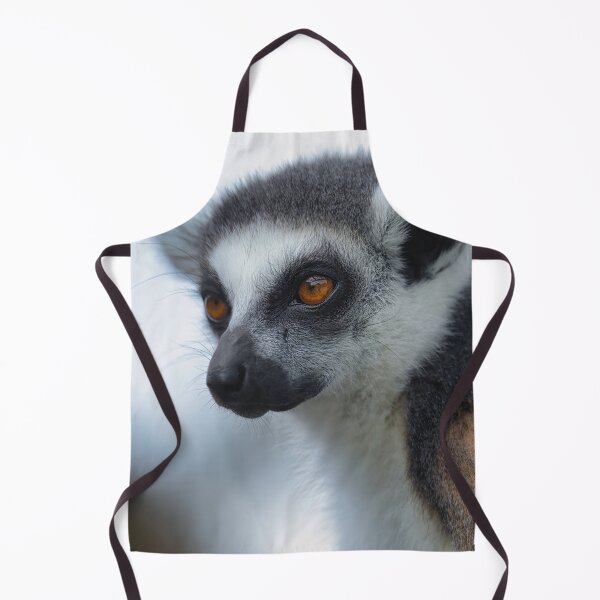 Item preview, Ring Tailed Lemur Portrait with Orange Eyes designed and sold by RastislavS.