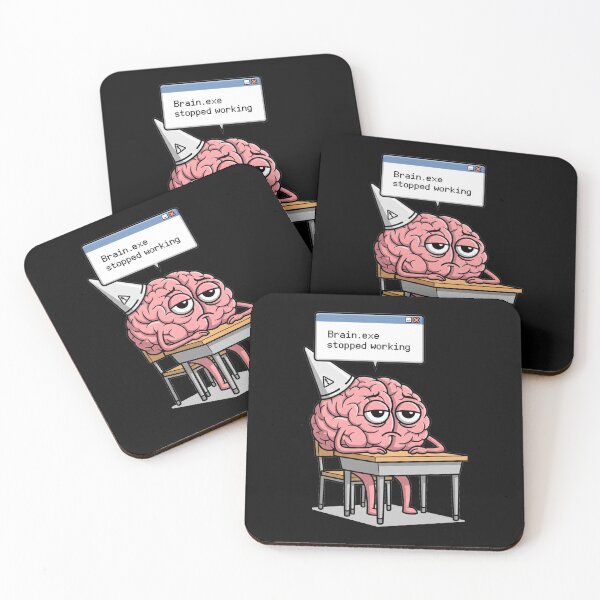 Item preview, Funny Brain stopped working designed and sold by Katyulia.