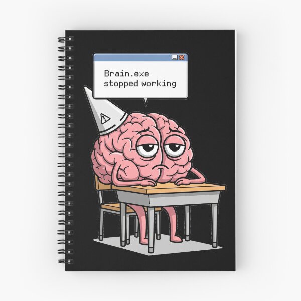 Item preview, Funny Brain stopped working designed and sold by Katyulia.