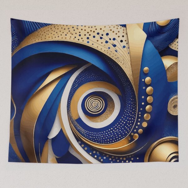 Item preview, Colorful Abstract Fibonacci Art 4 designed and sold by Vicky Brago-Mitchell®.