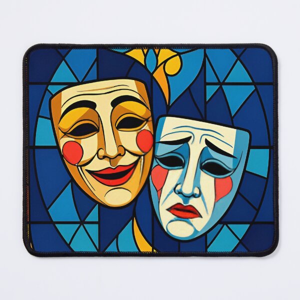 Item preview, Life is a Theater of Comedy and Tragedy designed and sold by Ciervo Primavera.