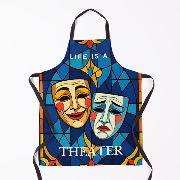 Item preview, Life is a Theater of Comedy and Tragedy designed and sold by Ciervo Primavera.