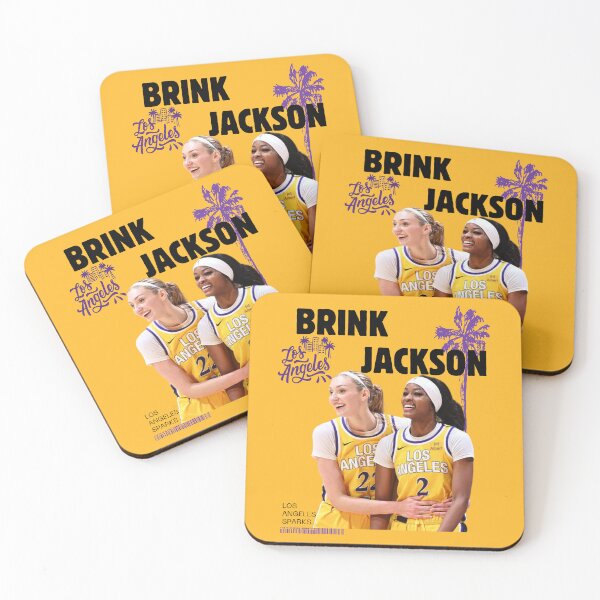 Item preview, Cameron Brink and Rickea Jackson sticker LA SPARKS players Los Angeles Sparks designed and sold by LAKERSIN5.