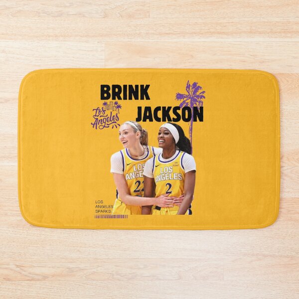 Item preview, Cameron Brink and Rickea Jackson sticker LA SPARKS players Los Angeles Sparks designed and sold by LAKERSIN5.