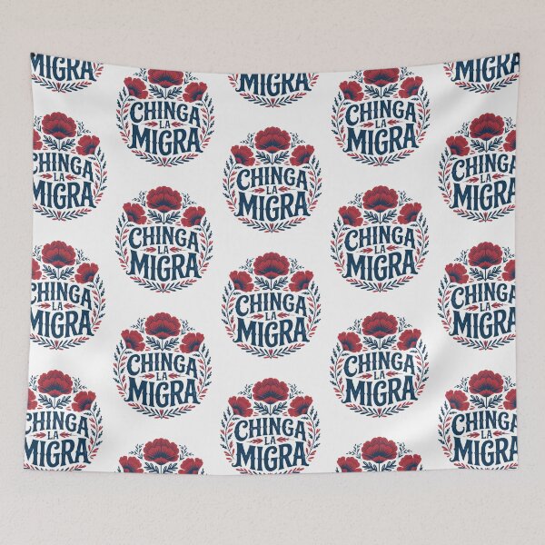 Item preview, Chinga La Migra Anti Trump  designed and sold by ketkacreations.