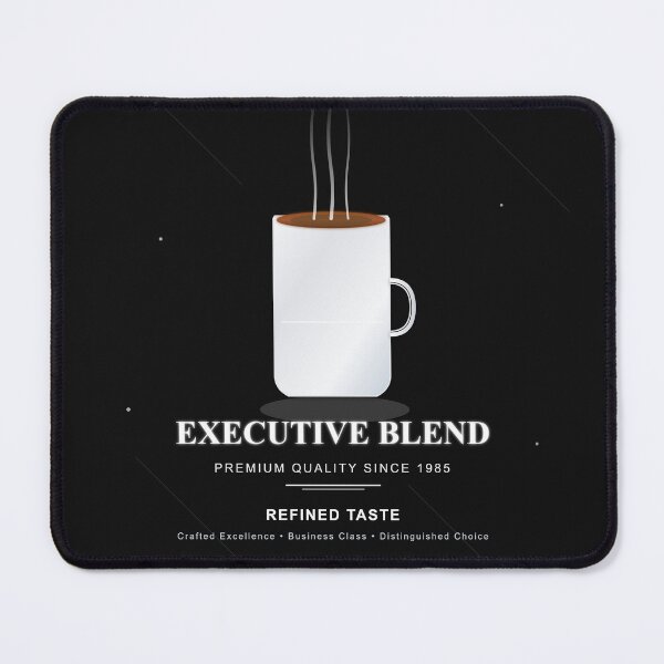 Item preview, Executive Blend Black — Elegant and Professional Coffee designed and sold by Inktuitivo.