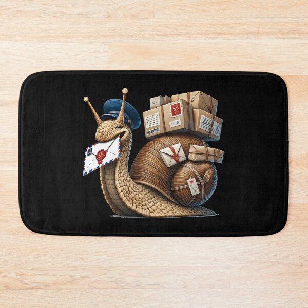 Item preview,  Postman Snail Delivering Mail designed and sold by TeeARTHY.