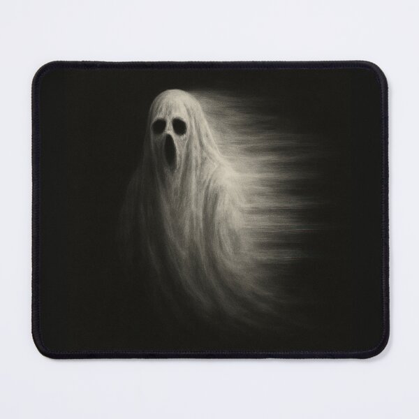 Item preview, Ghost in Motion – Glitched Spirit with Mist Trail Effect designed and sold by Meandmyshop.