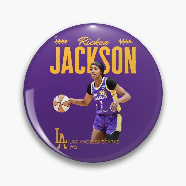 Item preview, Rickea Jackson sticker LA SPARKS players Los Angeles Sparks designed and sold by LAKERSIN5.