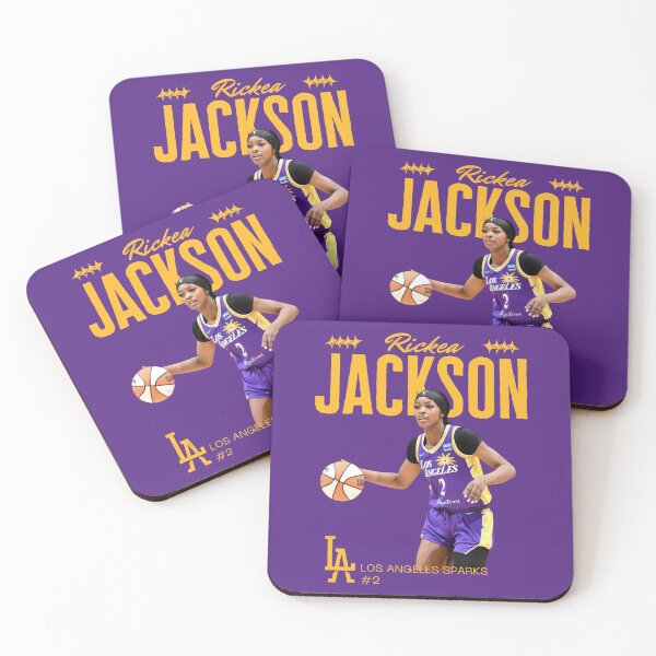 Item preview, Rickea Jackson sticker LA SPARKS players Los Angeles Sparks designed and sold by LAKERSIN5.