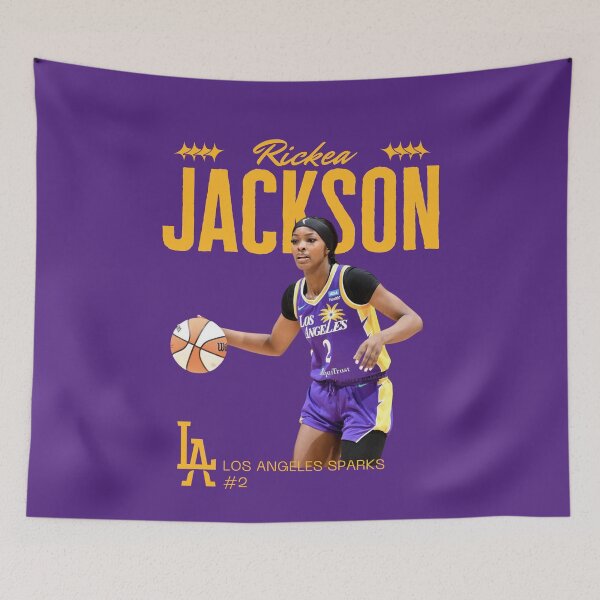 Item preview, Rickea Jackson sticker LA SPARKS players Los Angeles Sparks designed and sold by LAKERSIN5.
