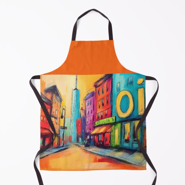 Item preview, Soar Through the City - A Vibrant Abstract Celebration of Urban Energy Color and Movement designed and sold by OlfactoART Studio.