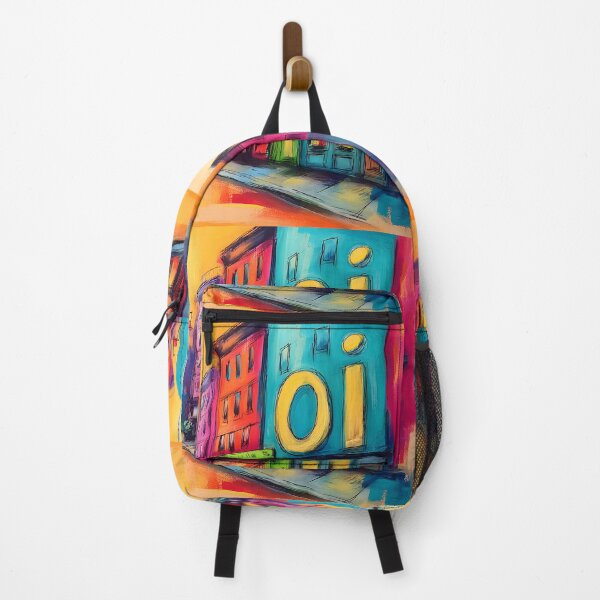 Item preview, Soar Through the City - A Vibrant Abstract Celebration of Urban Energy Color and Movement designed and sold by OlfactoART Studio.