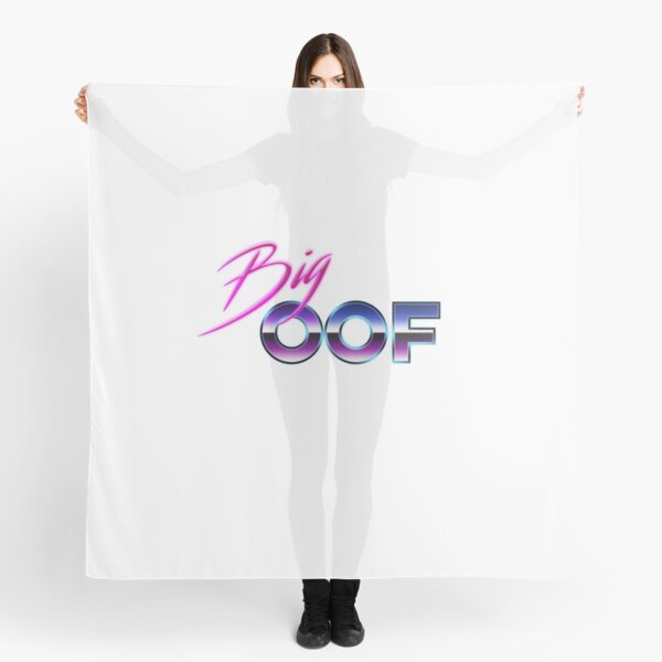 Roblox And I Oof Tshirt Scarf By Korbyshrok Redbubble - hot pink scarf roblox