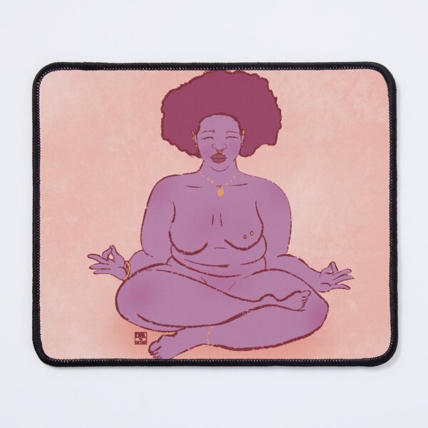 Item preview, Radiant Stillness: Divine Feminine Meditation Art designed and sold by DBL-theartist.