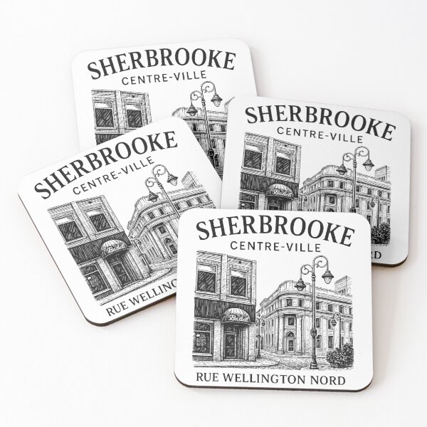 Item preview, Sherbrooke – Centre-Ville, Rue Wellington Nord designed and sold by GestaltTees.