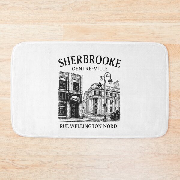 Item preview, Sherbrooke – Centre-Ville, Rue Wellington Nord designed and sold by GestaltTees.